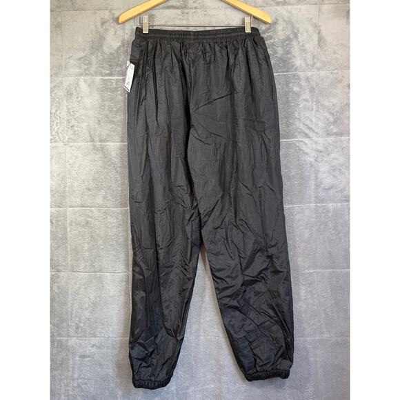 Vtg Bridge Gate Adult Medium Nylon Track Pant Parachute Baggy Lined Hip Hop 80's - Picture 4 of 9